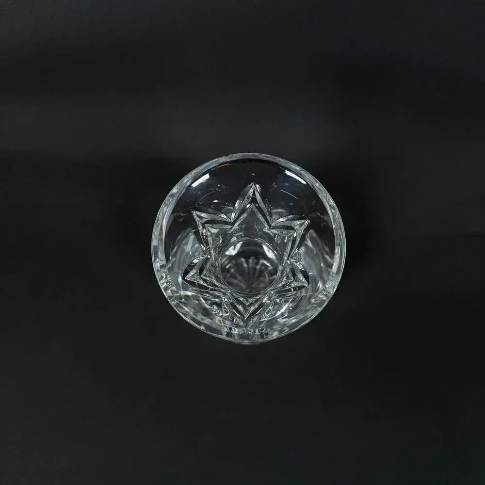 Vintage Waterford Crystal Round Vase 6